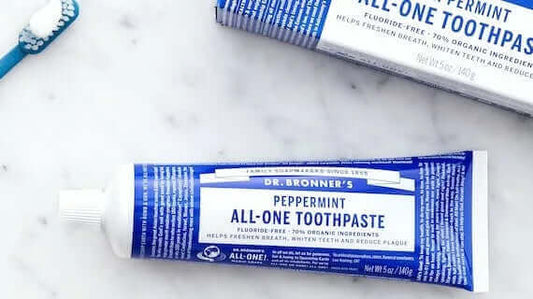 Dr Bronner’s All-One Οδοντόκρεμα Μέντα Για Ολική Προστασία!