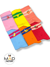 Stripe Fruits Socks Σετ 6 Κάλτσες