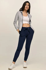 Bodymove Γυναικείο Αθλητικό Παντελόνι Φούτερ με Μανσέτες