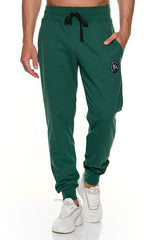 Παντελόνι φούτερ με μανσέτες και στάμπα Bodymove