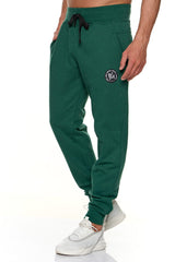 Παντελόνι φούτερ με μανσέτες και στάμπα Bodymove