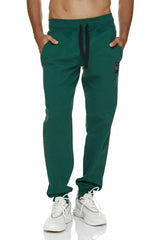 Παντελόνι φούτερ με μανσέτες και στάμπα Bodymove