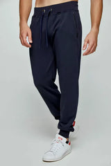 Ανδρικό Παντελόνι Τρίκλωνο με Μανσέτες και Φερμουάρ στις Τσέπες Bodymove