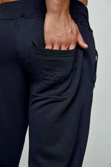 Ανδρικό Παντελόνι Τρίκλωνο με Μανσέτες και Φερμουάρ στις Τσέπες Bodymove