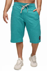 Bodymove Ανδρική Φούτερ Βερμούδα με Φερμουάρ στη Δεξιά Τσέπη