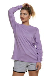 Bodymove Μακρυμάνικη Unisex Μακό Μπλούζα με Μανσέτες W