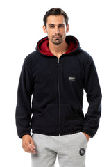 Bodymove Ζακέτα fleece με κουκούλα