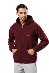 Bodymove Ζακέτα fleece με κουκούλα