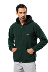 Bodymove Ζακέτα fleece με κουκούλα