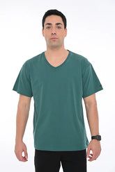 Bodymove Ανδρική Μπλούζα V Μονόχρωμη