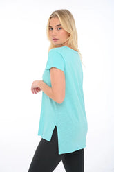 Bodymove Γυναικεία Μπλούζα Φλάμα V