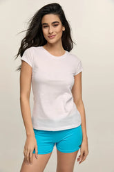 Bodymove Μακό Γυναικείο T-shirt με Λαιμόκοψη