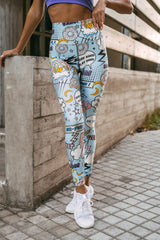 Κολάν Ψηλόμεσο Comic Pop Art Light Blue Mad Factory