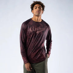 Ανδρική Μπλούζα Rugged - Dark Maroon - Pro-Fit LS Anthrax Mashines