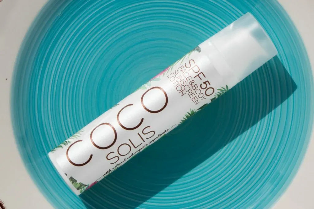 Natural Sunscreen Lotion SPF 50 Cocosolis Organic