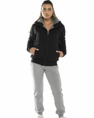 Ζακέτα Unisex τρίκλωνη με γούνινη επένδυση #911w