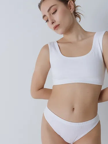 Basic Top - Εξώπλατο Σουτιέν χωρίς Ραφές - Oratia Organic Underwear