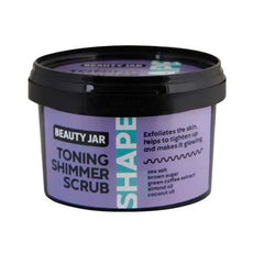 Beauty Jar SHAPE “TONING SHIMMER SCRUB” Scrub Τόνωσης Mε Shimmer Κατά Της Κυτταρίτιδας 360g