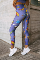 Κολάν Ψηλόμεσο Comic Pop Art Purple Mad Factory