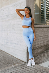 Κολάν Ψηλόμεσο Light Sky Blue Mad Factory