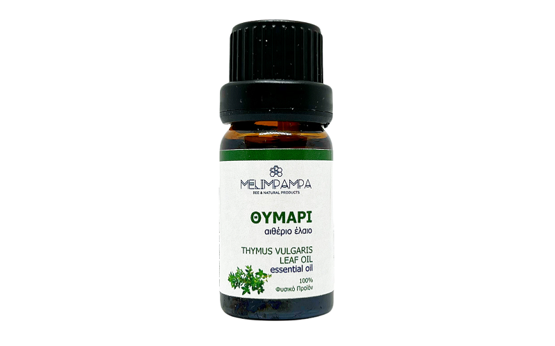 ΜελιΜπαμπά Φυσικό Αιθέριο Έλαιο Θυμάρι 10ml