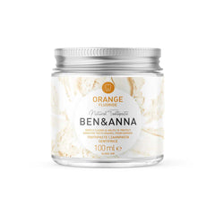 Οδοντόκρεμα Λεύκανσης Orange με Φθόριο 100ml Ben & Anna