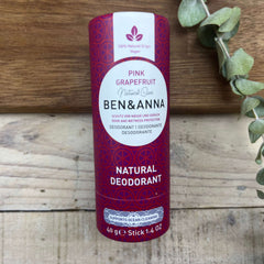Φυσικό Αποσμητικό Stick Pink Grapefruit Ben & Anna 40gr