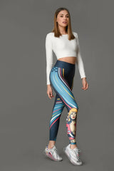 Κολάν Push Up Fit Comic Race Superstacy