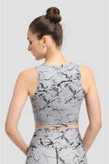 Crop Top Grey Marble Superstacy