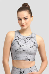 Crop Top Grey Marble Superstacy