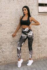 Κολάν Ψηλόμεσο Smoke Pink Line Mad Factory