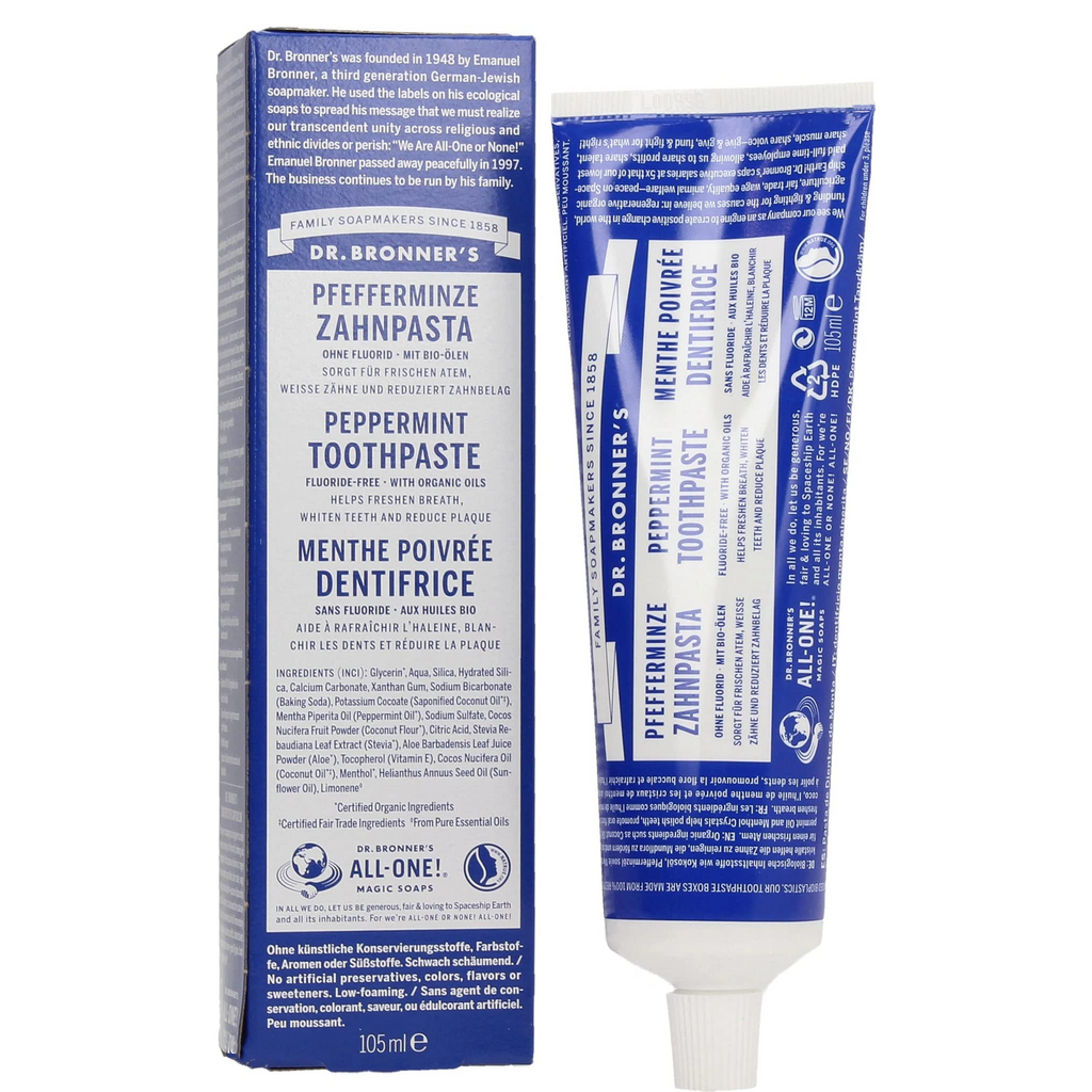 Φυσική Οδοντόκρεμα με Μέντα All-One Dr.Bronner’s 105ml