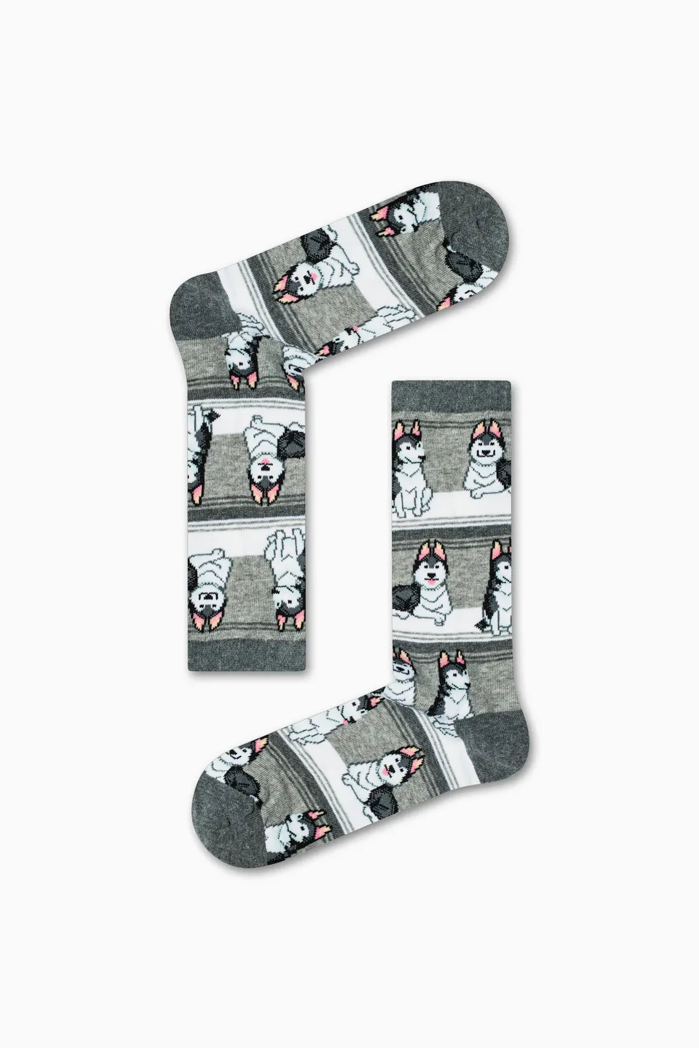 Κάλτσα χωρίς ραφές, με σχέδιο Hachiko