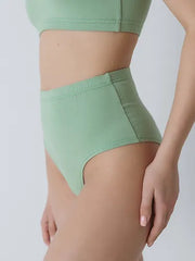 High-waisted Briefs - Ψηλόμεσο Βαμβακερό Σλιπ - Oratia Organic Underwear