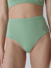 High-waisted Briefs - Ψηλόμεσο Βαμβακερό Σλιπ - Oratia Organic Underwear