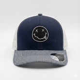 Nirvana Smile Caps Grey - Navy One Size Με Δίχτυ | Madfactory