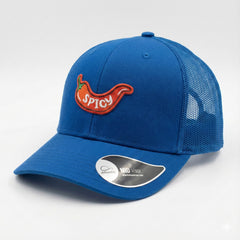 Spicy Chili Pepper Caps Royal Blue One Size Με Δίχτυ | Madfactory