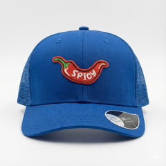 Spicy Chili Pepper Caps Royal Blue One Size Με Δίχτυ | Madfactory