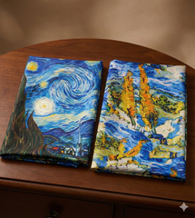 Φουλάρι Art Διπλής Όψης Van Gogh "Starry Night''