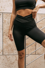 Mad Factory Κολάν Ψηλομεσο Biker Total Black