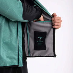 Active-X Jacket - Reclaim Your City II - Pine Green Anthrax Mashines