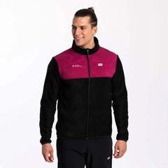 Alister - Burgundy - Fleece jacket Anthrax Mashines