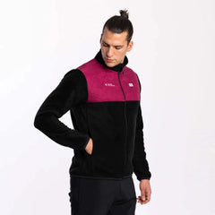 Alister - Burgundy - Fleece jacket Anthrax Mashines