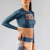 Atria - Longsleeve Crop top Anthrax Mashines