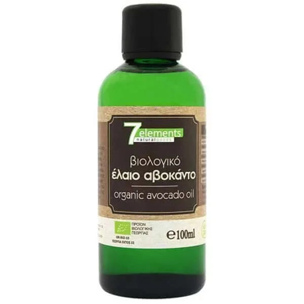 Βιολογικό Έλαιο Αβοκάντο 7elements 100ml