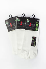 Κάλτσες Σοσόνια Bamboo "Design" WHITE 3 ζευγάρια