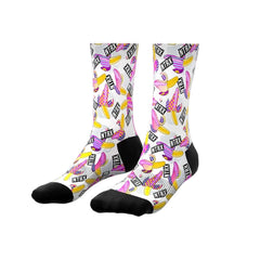 Banana Paradise Sport Socks Anthrax Mashines