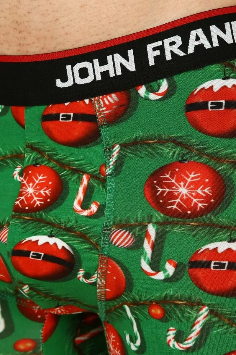 Εσώρουχο Boxer "John Frank" SANTA BALL - Christmas Edition