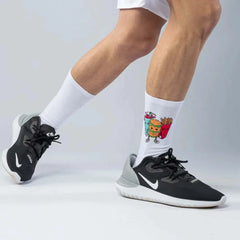 Burger Sport Socks Anthrax Machines