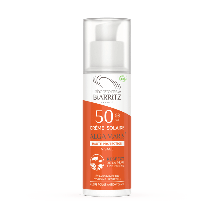 Algamaris Αντηλιακή Κρέμα Προσώπου SFP50 (BIO) 50ml